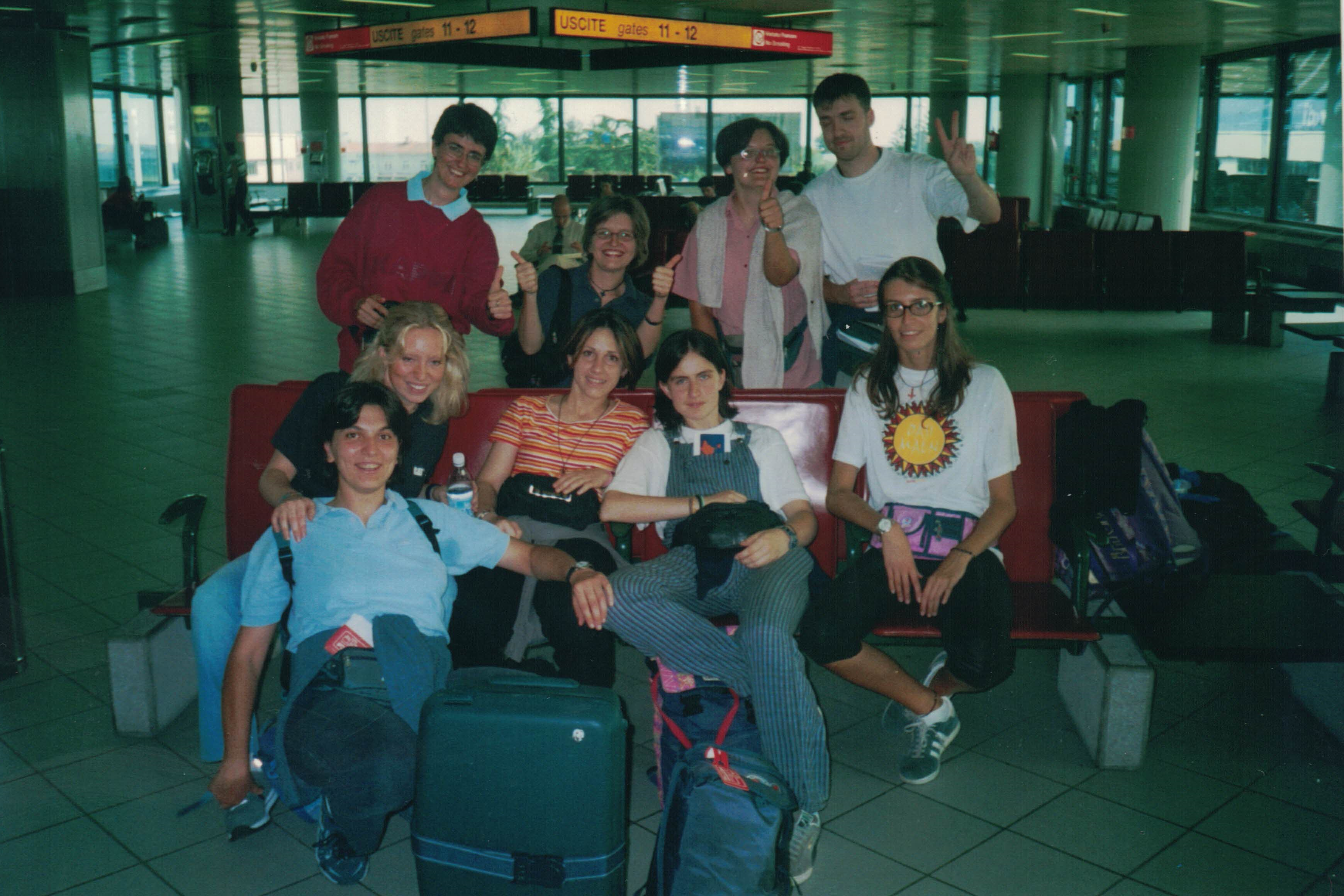 2000-La prima partenza di Cristina